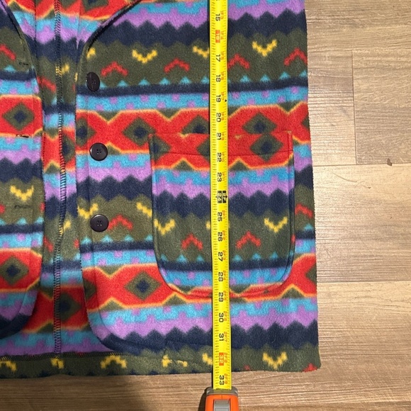 Rock Creek Women's Vintage Aztec Western Blanket Barn Coat Jacket Size 18W - Picture 4 of 4